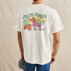 RHYTHM Market Vintage T-Shirt Ecru